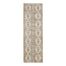 Gloriana Cream in Cream 2'6"x7'10" Area Rugs