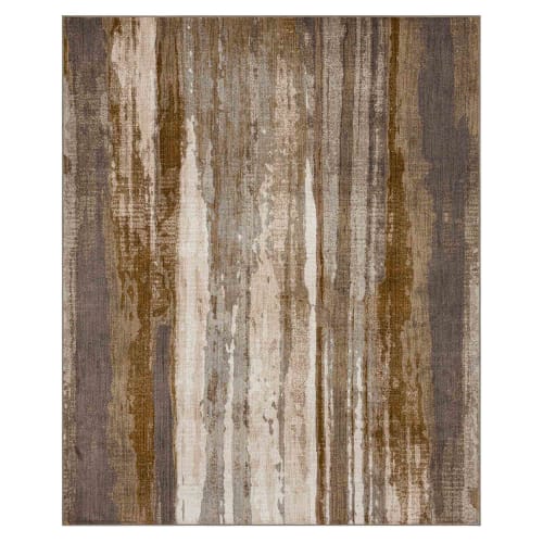 Lithology Light Grey in Light Grey 8'X10' Area Rugs