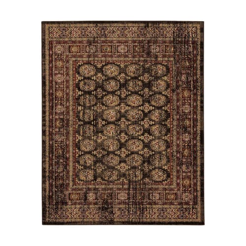 Masrik Charcoal in Charcoal 9'6"x12'11" Area Rugs