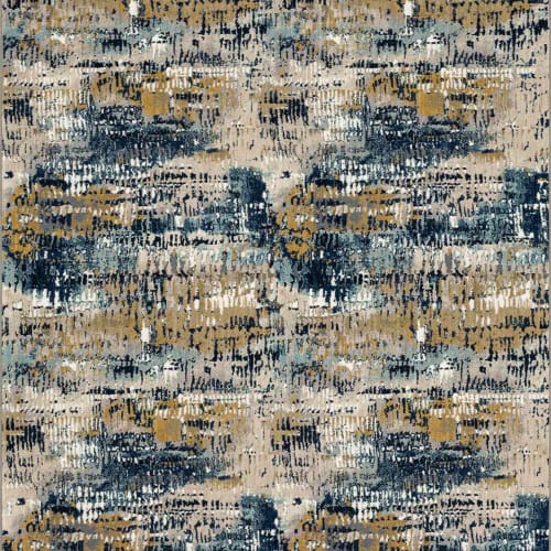 Placid Majolica Blue in Majolica Blue 6'6"x9'6" Area Rugs