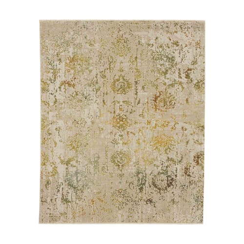 Reflection Beige in Beige 5'X7'6" Area Rugs