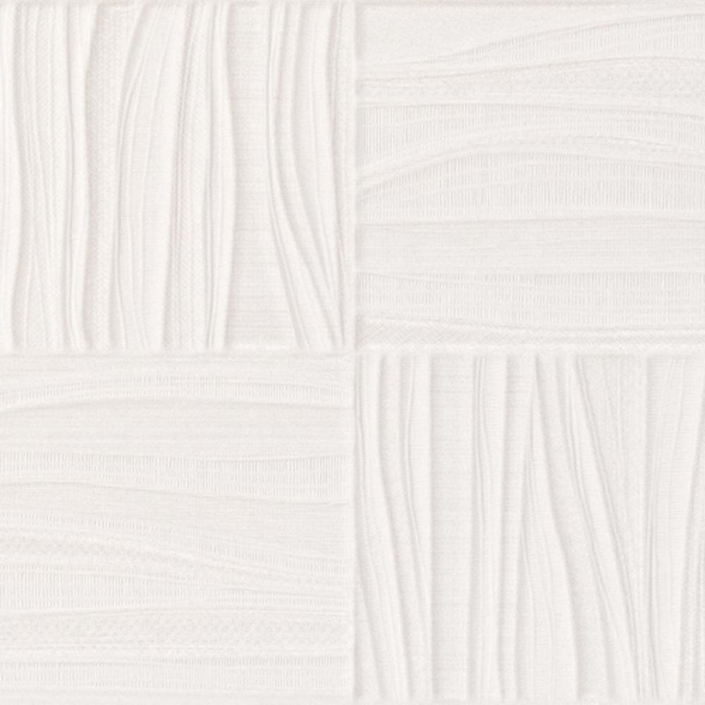 Sparkle in Woven White 12" X 39" Tile