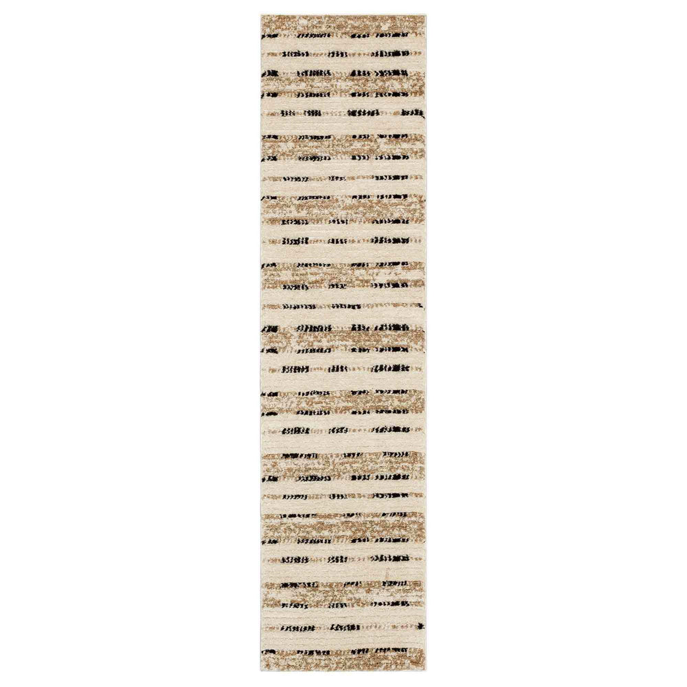 Traverse Lanes Tan in Lanes Tan 2'X8' Area Rugs