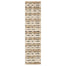 Traverse Lanes Tan in Lanes Tan 2'X8' Area Rugs