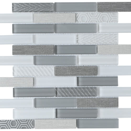 Volare in Nebbia Glass Tile