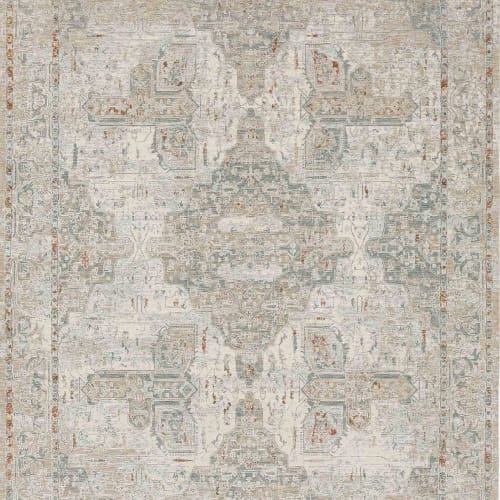 Via Salaria Cream Beige in Cream Beige 9'X11'9" Area Rugs