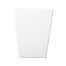 Code in White Wedge Smooth 5"x6" Tile