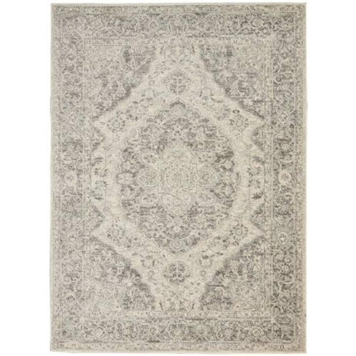 Tranquil TRA05 in Ivory/Grey Area Rugs